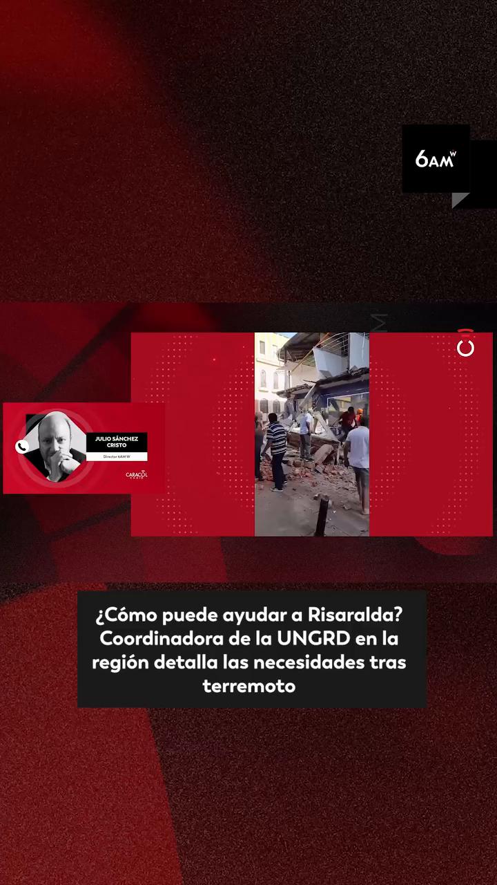 Alcaldes de Risaralda piden carpas y luminarias para afectados por el sismo