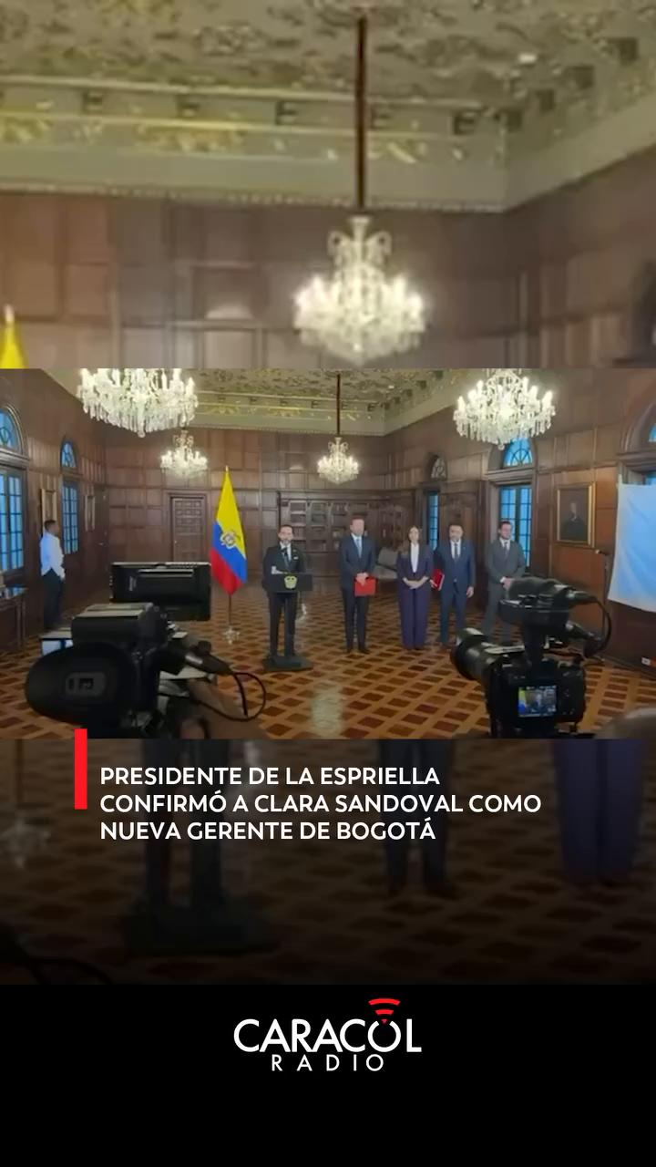 Gobierno Nacional designa a Lara Lucía Sandoval Moreno como gerente de Bogotá