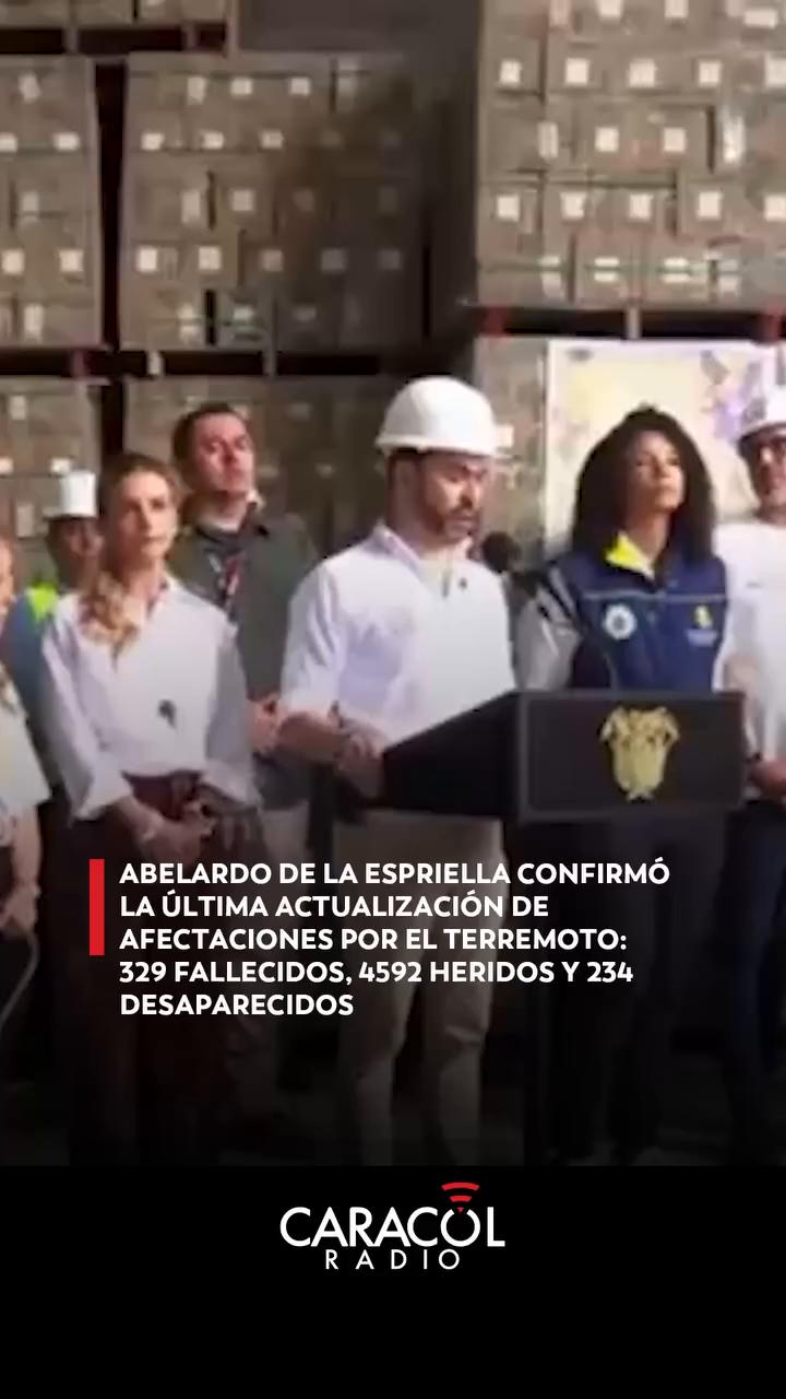 Reporte oficial registra 329 fallecidos y más de 324 mil afectados