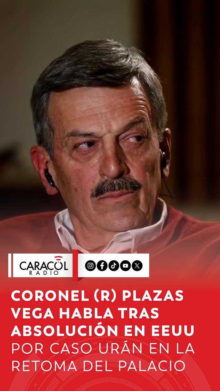 #Atención | En entrevista exclusiva con Caracol Radio, el Coronel (r) señala que el asesinato del magistrado auxiliar Carlos Horacio Urán es una tragedia por la que intentaron culparlo a él y no al M-19.