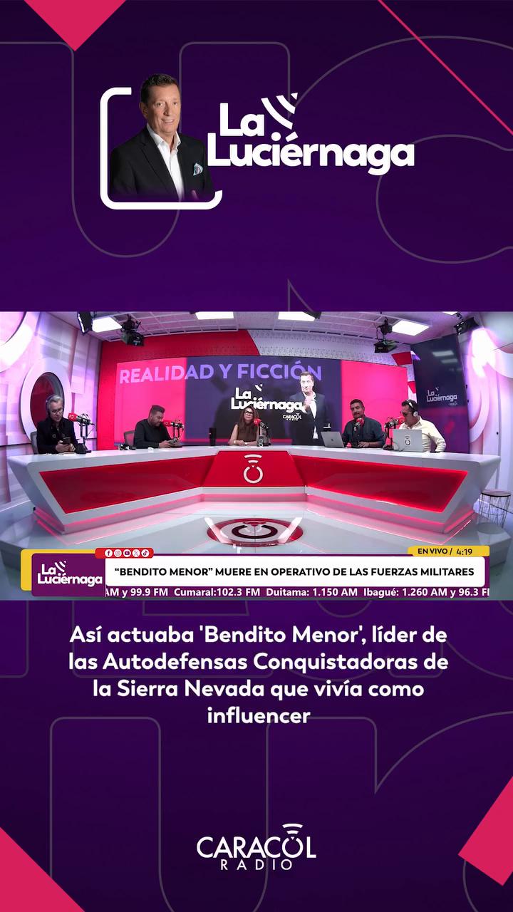 Autoridades colombianas abaten a Bendito Menor, narco-influencer que retaba al gobierno