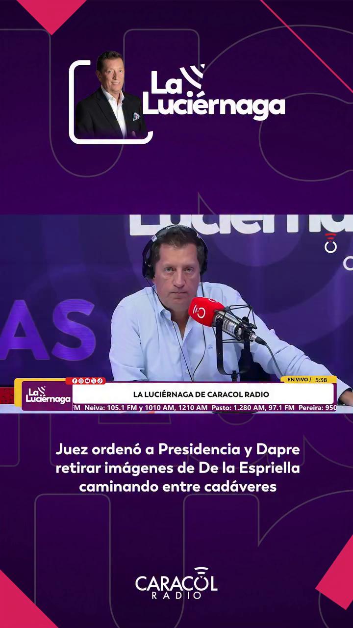 Juzgado de Bogotá ordena al presidente Abelardo de la Estrella restringir imágenes de cadáveres