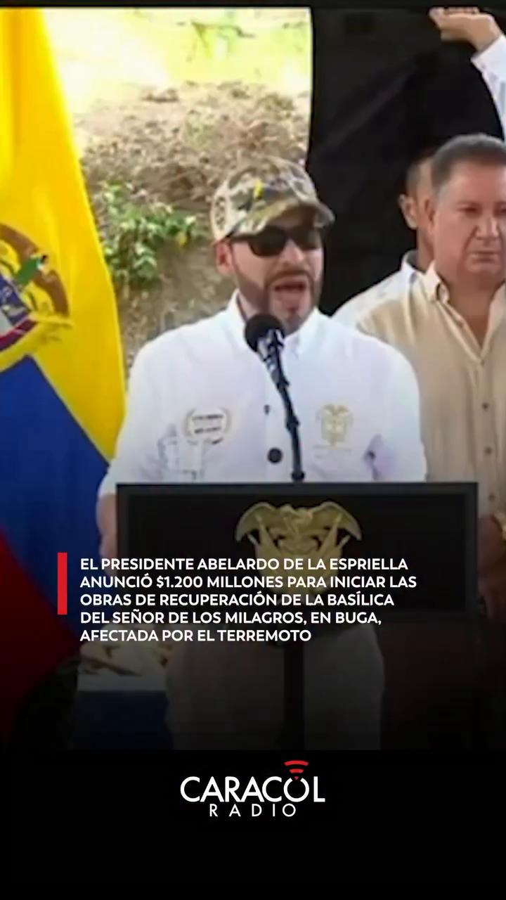 Presidente anuncia 6.200 millones para restaurar la Basílica del Señor de los Milagros