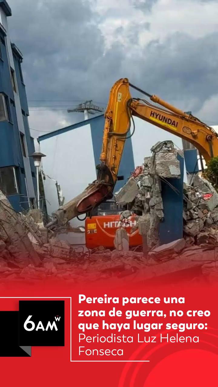 Pereira parece zona de guerra un mes después del terremoto: clínicas y oficinas colapsadas