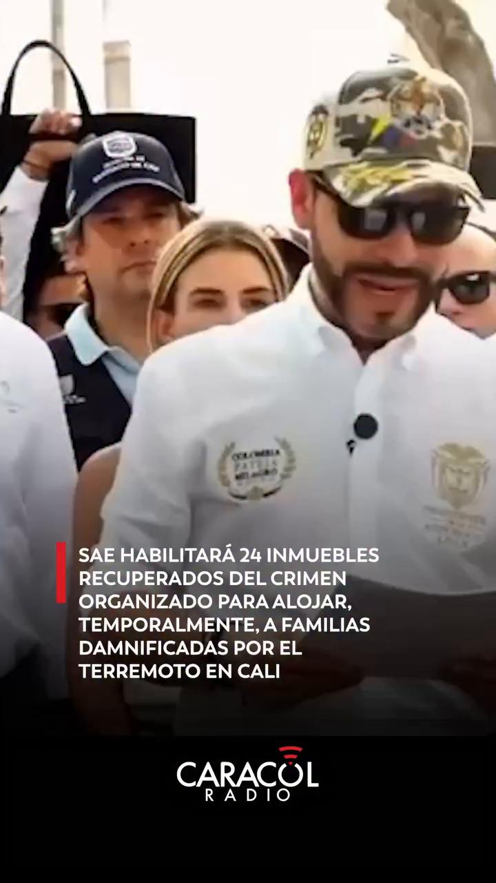Gobierno habilitará 24 inmuebles de la SAE para víctimas del terremoto en Cali