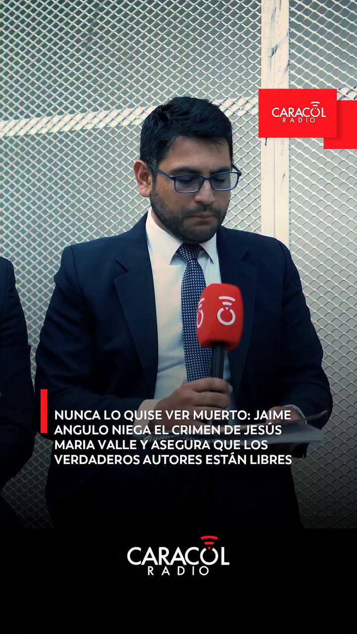 Exonerado por Jesús María Valle niega haber querido su muerte