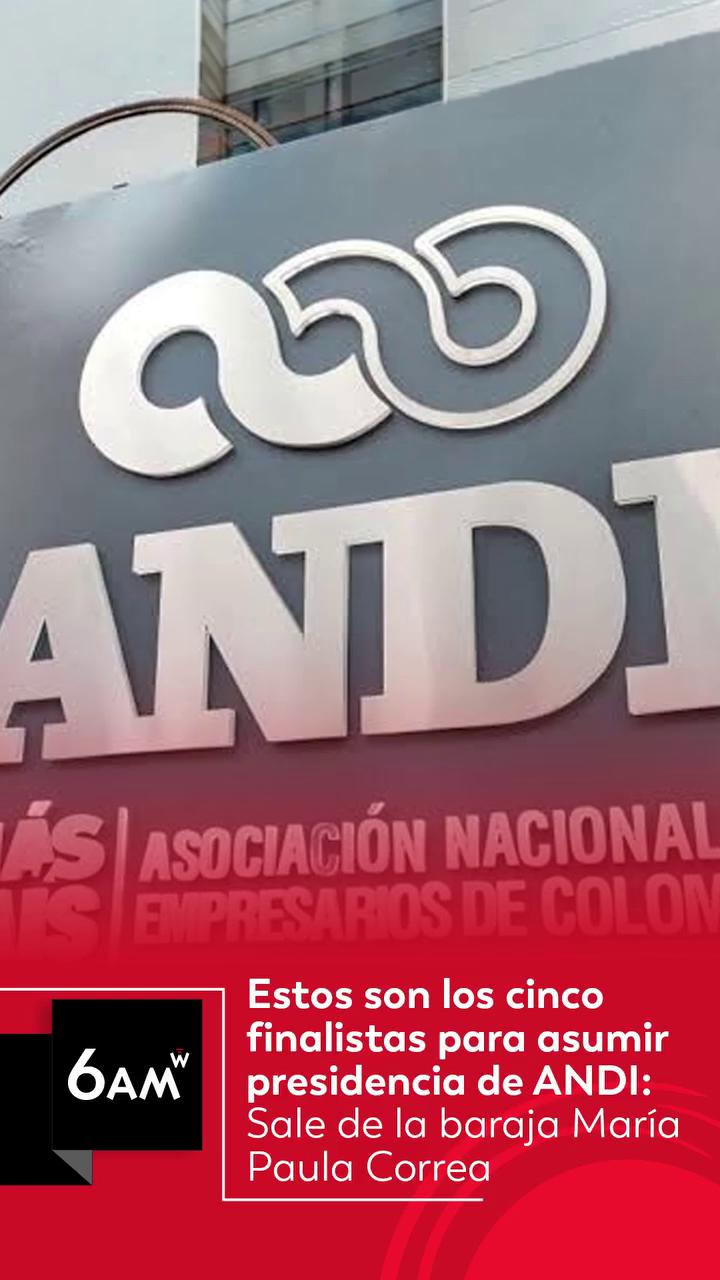 #6AMW | Julio Sánchez Cristo, director de 6AM W Caracol Radio, reveló los cinco nombres que quedaron en el corte final para la presidencia de la ANDI tras la salida de Bruce Mac Master.