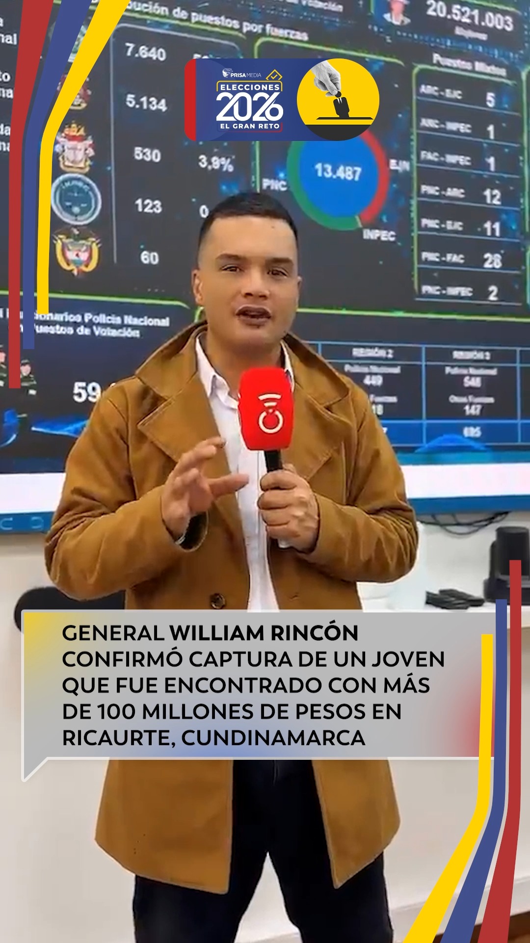 Policía ofrece hasta 50 millones por denunciar compra de votos en elecciones
