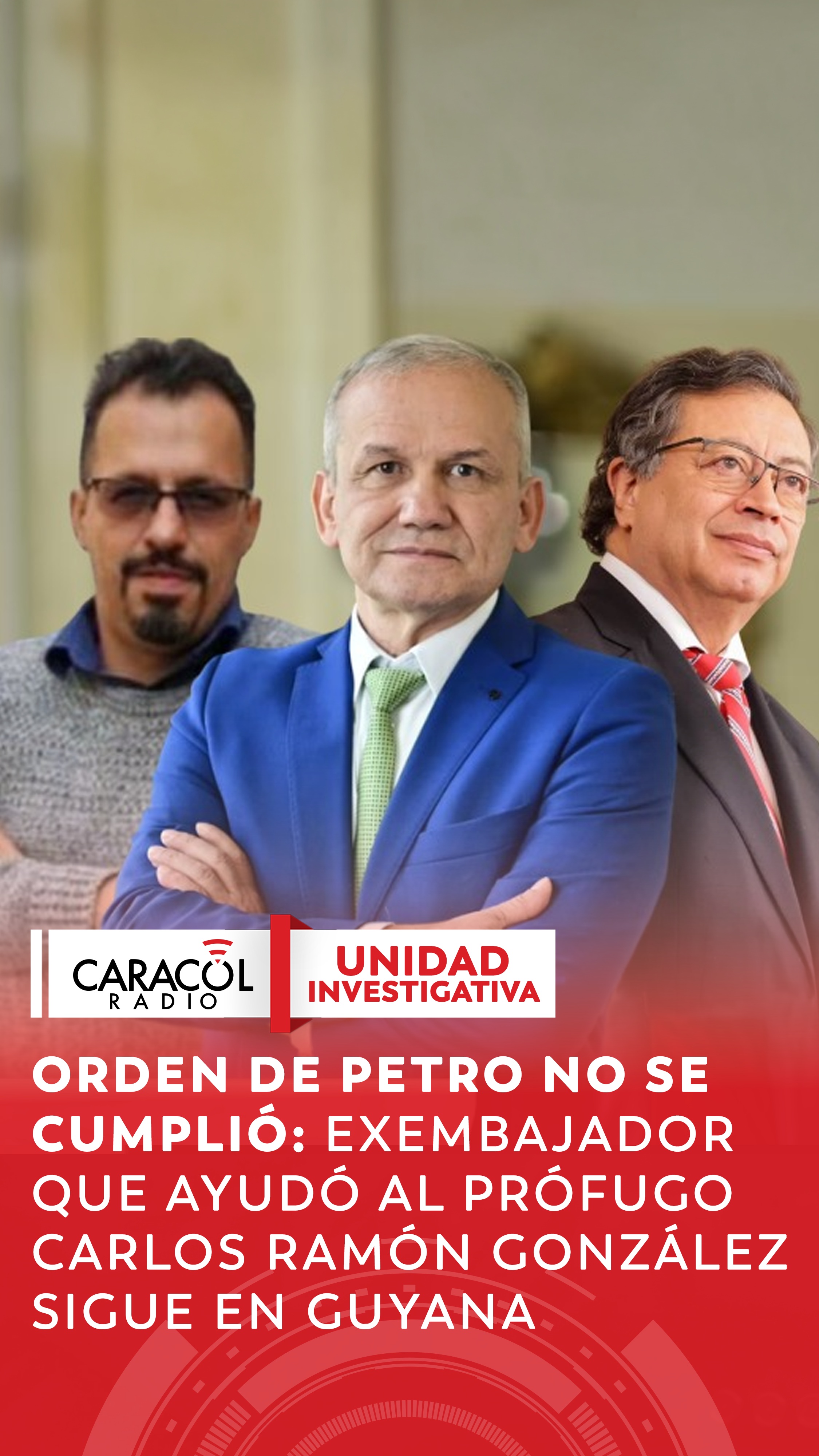 Petro ordena salida de diplomático pero Cancillería lo reubica en Guyana