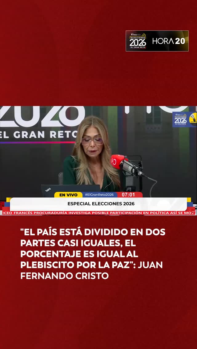 Juan Fernando Cristo llama a la serenidad y acuerdos mínimos tras el preconteo