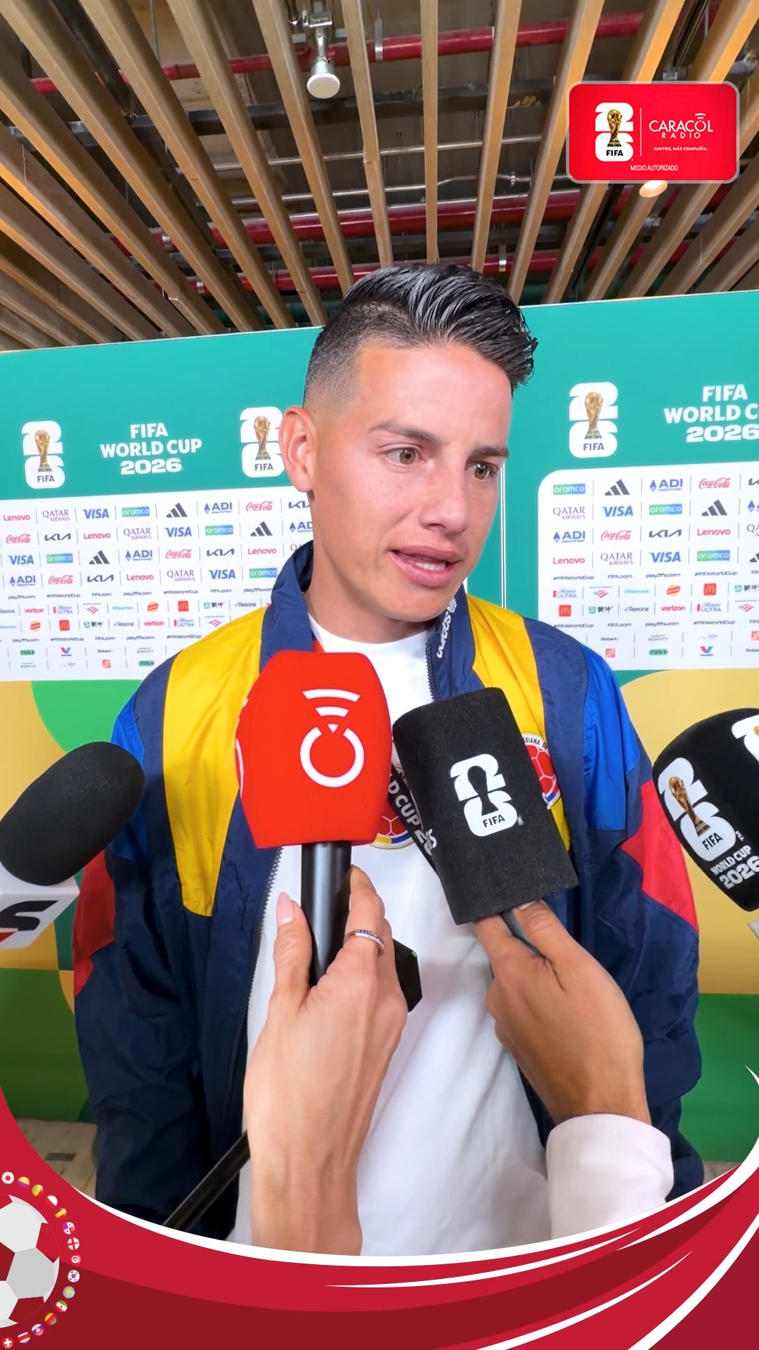 James Rodríguez: 'Aquí no hay egos, todos vamos por la misma causa'