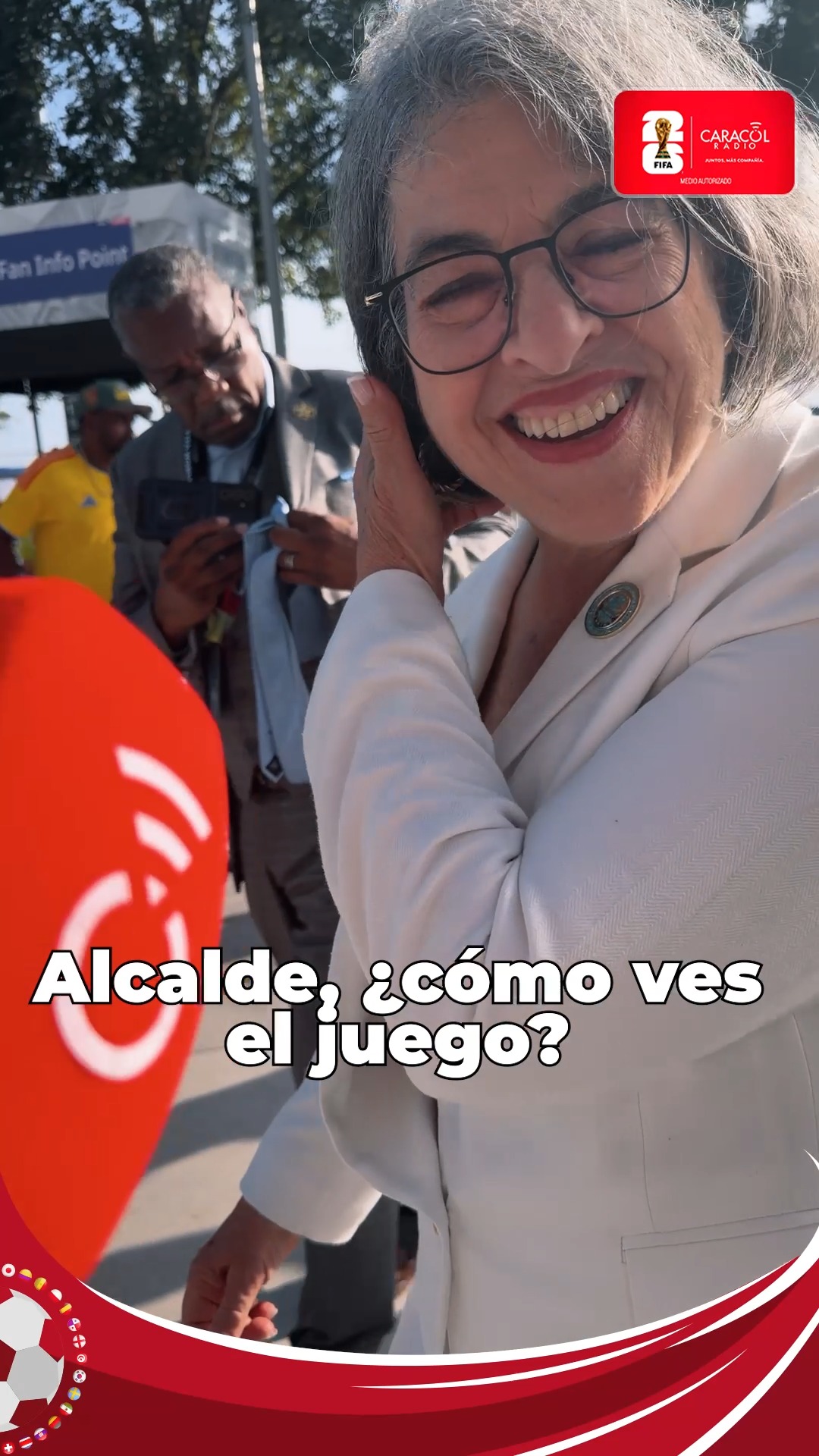 Mayor emocionada por Colombia: 'Logística en Miami es increíble'