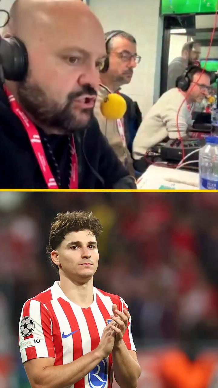 🕷️🙋‍♂️ @Tala_Radio “Veo prácticamente imposible que salga Julián Álvarez del Atlético de Madrid”