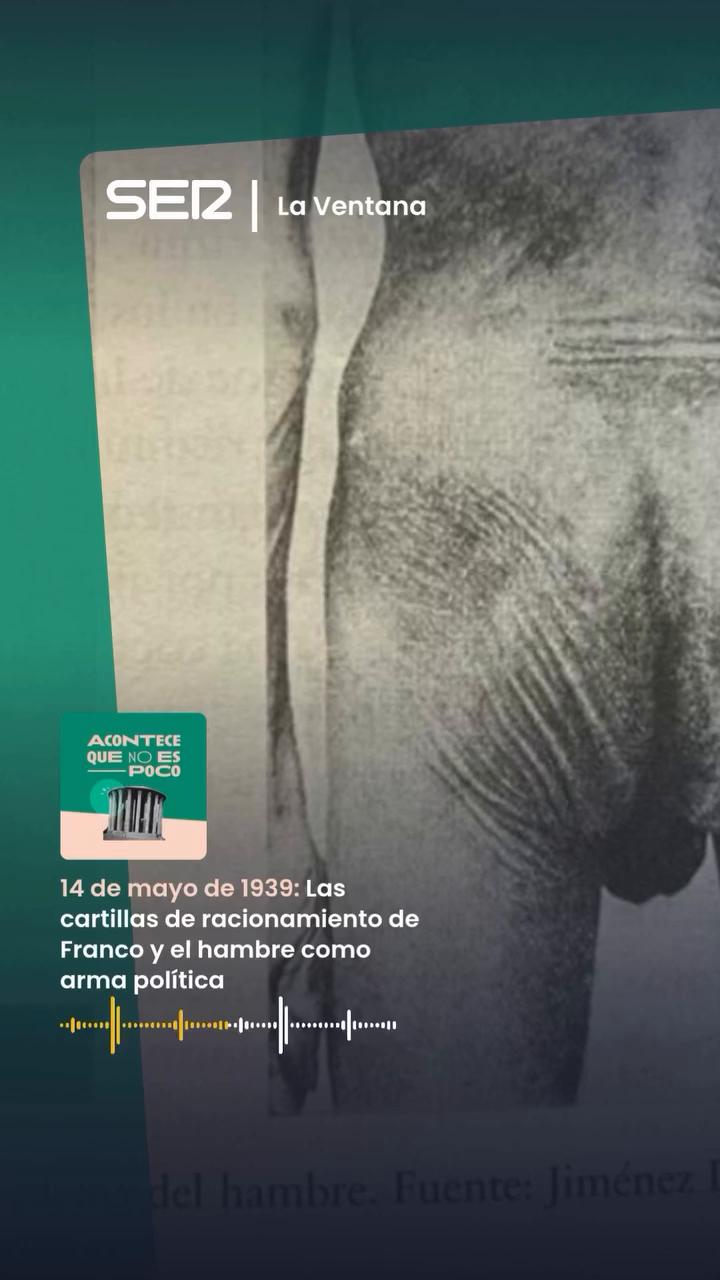 Franco reinstauró cartillas de racionamiento diez días tras la Guerra Civil para usar el hambre como arma política