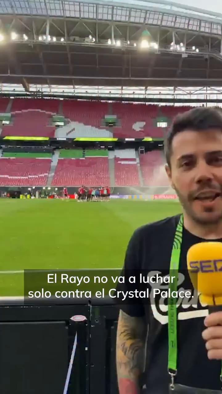 Rayo Vallecano persigue su primer título en la final de la Conference League