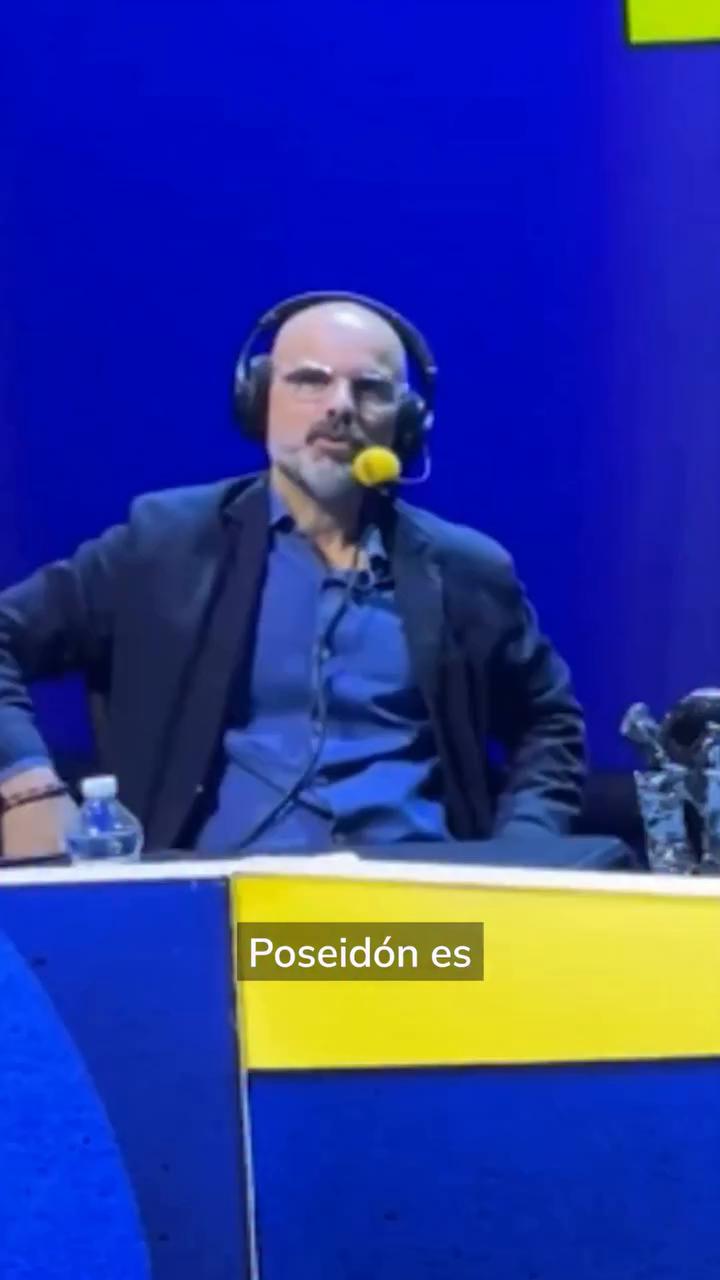 ☝🏻 Para el filósofo José Carlos Ruiz, el mito de Poseidón es uno de los más complejos: 