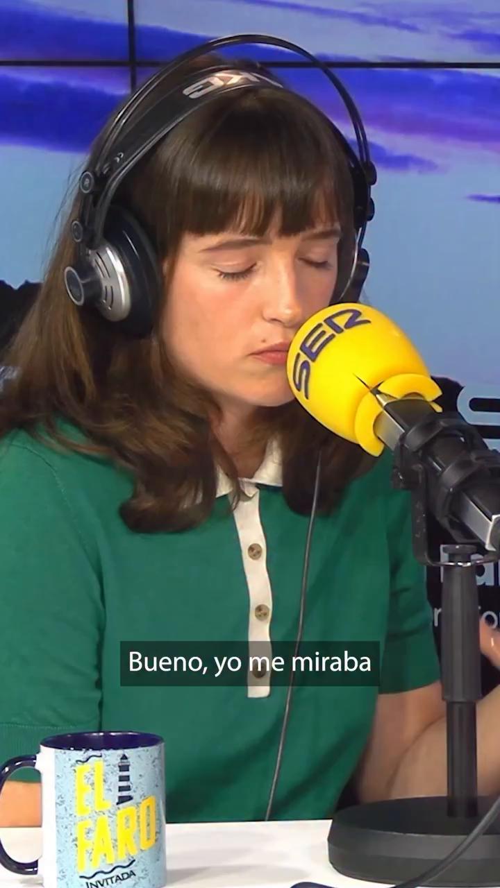De niña, me entrenaba actuando emociones frente al espejo y descubría mi sensibilidad extrema