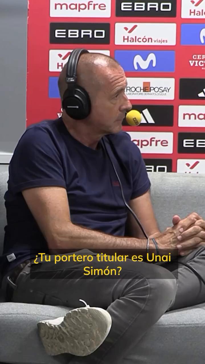 De la Fuente confirma a Unai Simón como portero titular contra Cabo Verde