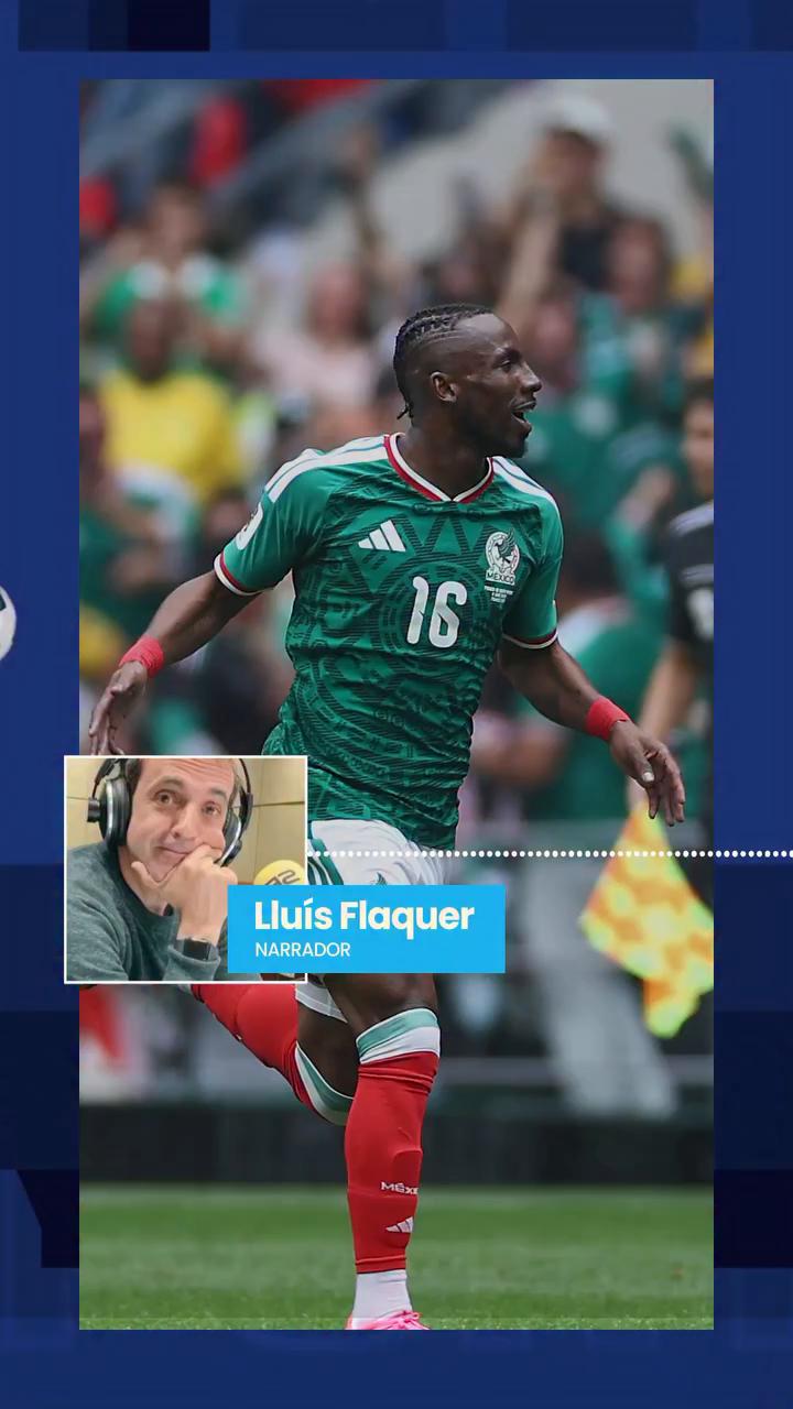 Quiñones marca el primer gol del Mundial para México en el Azteca