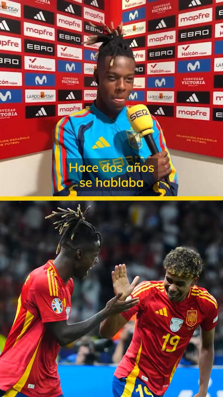 Nico Williams niega que España sea solo de Lamín y él: 'Es un equipo colectivo'