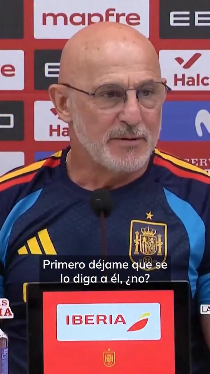 El entrenador confirma al portero titular para el partido del día 15