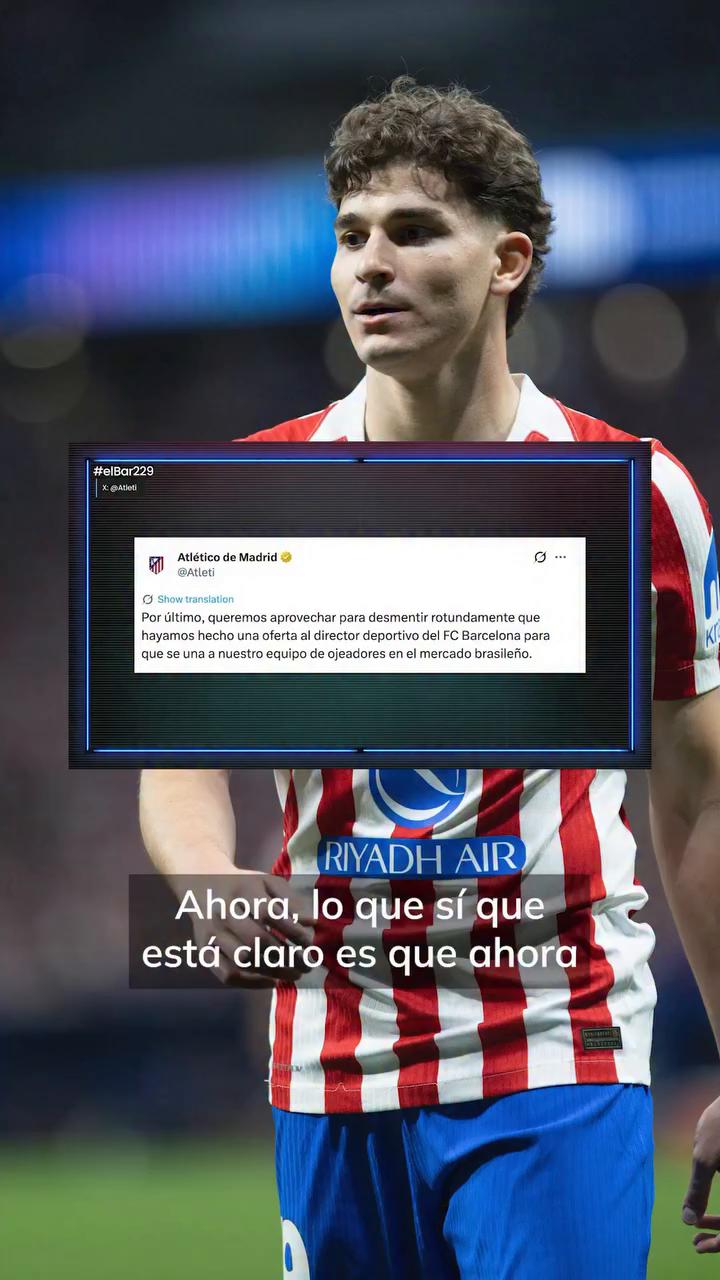 Julián Álvarez debe dar el paso para forzar su salida al Barça