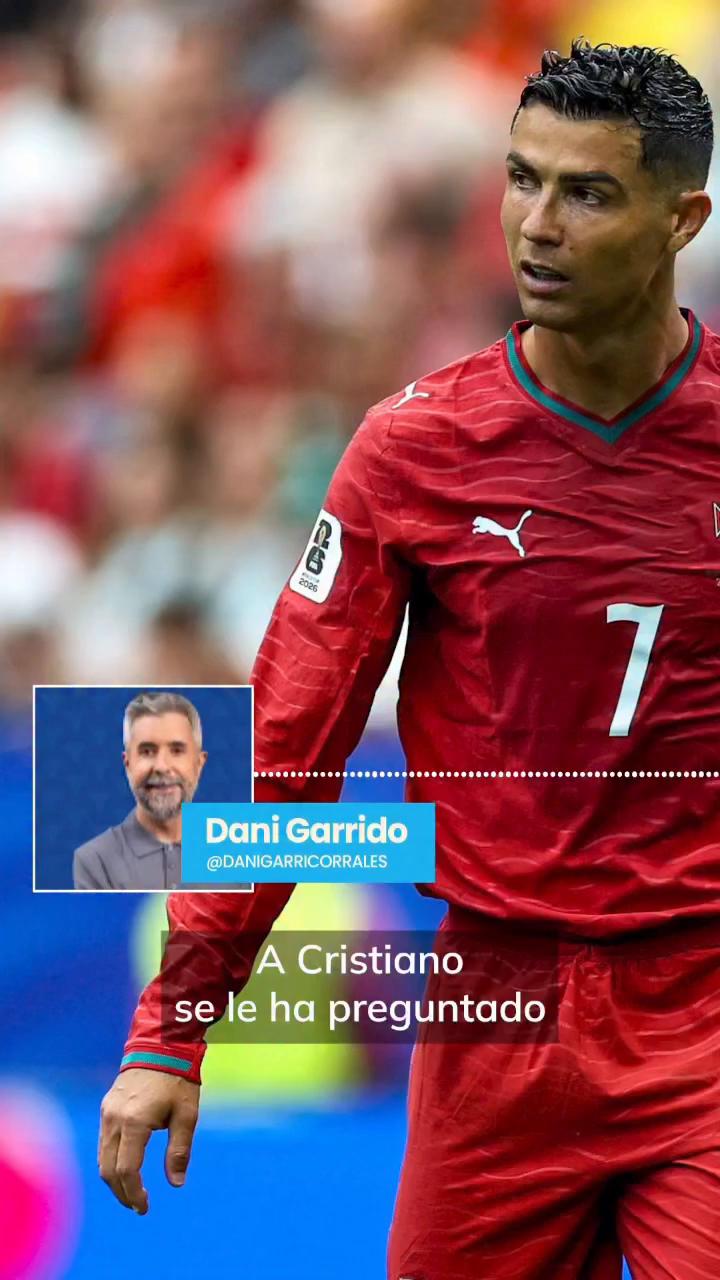 Cristiano Ronaldo evita la pregunta sobre Messi y se marcha de la zona mixta