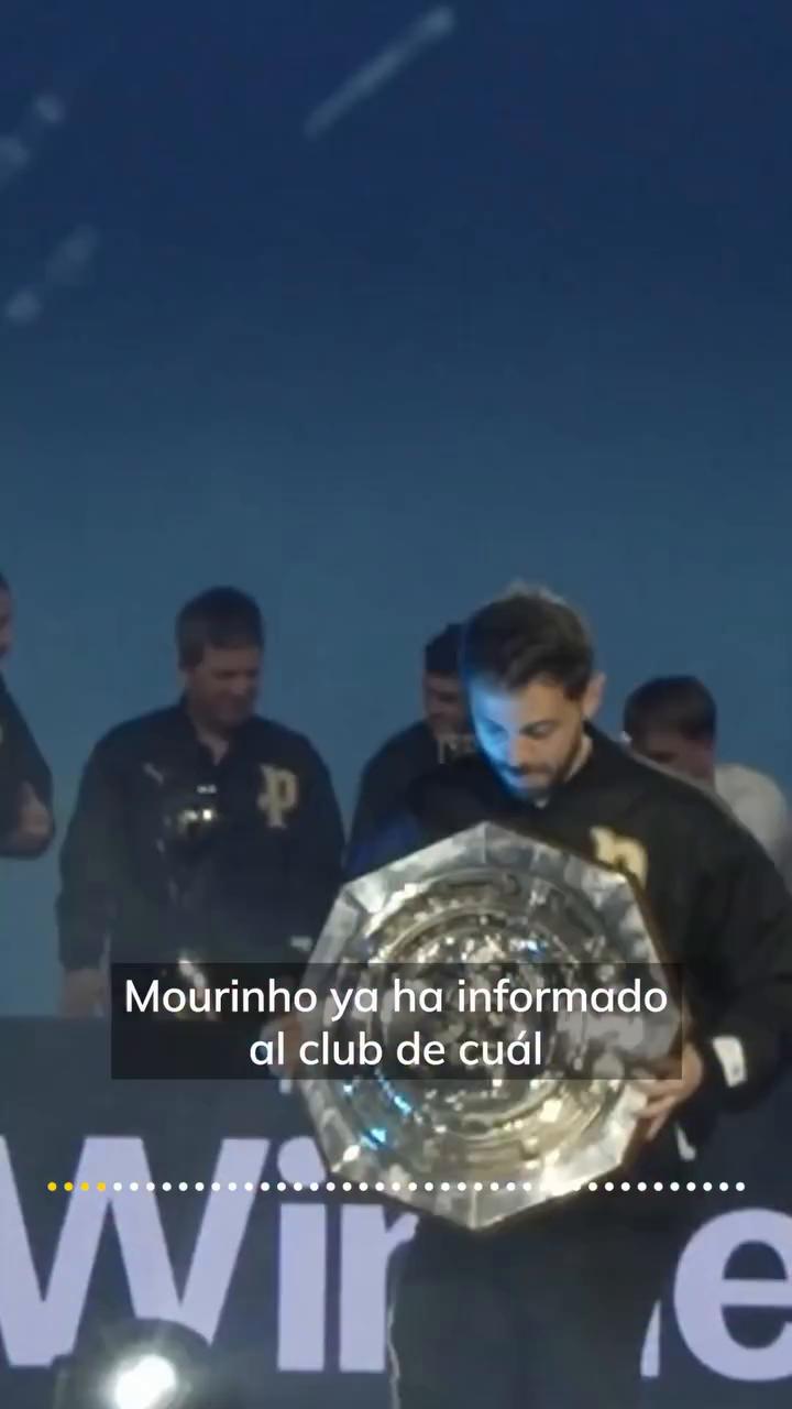 Mourinho informa al Real Madrid: Bernardo Silva será su próximo fichaje