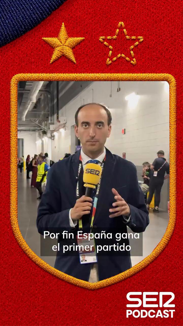 España gana por fin su primer partido en el Mundial 2026