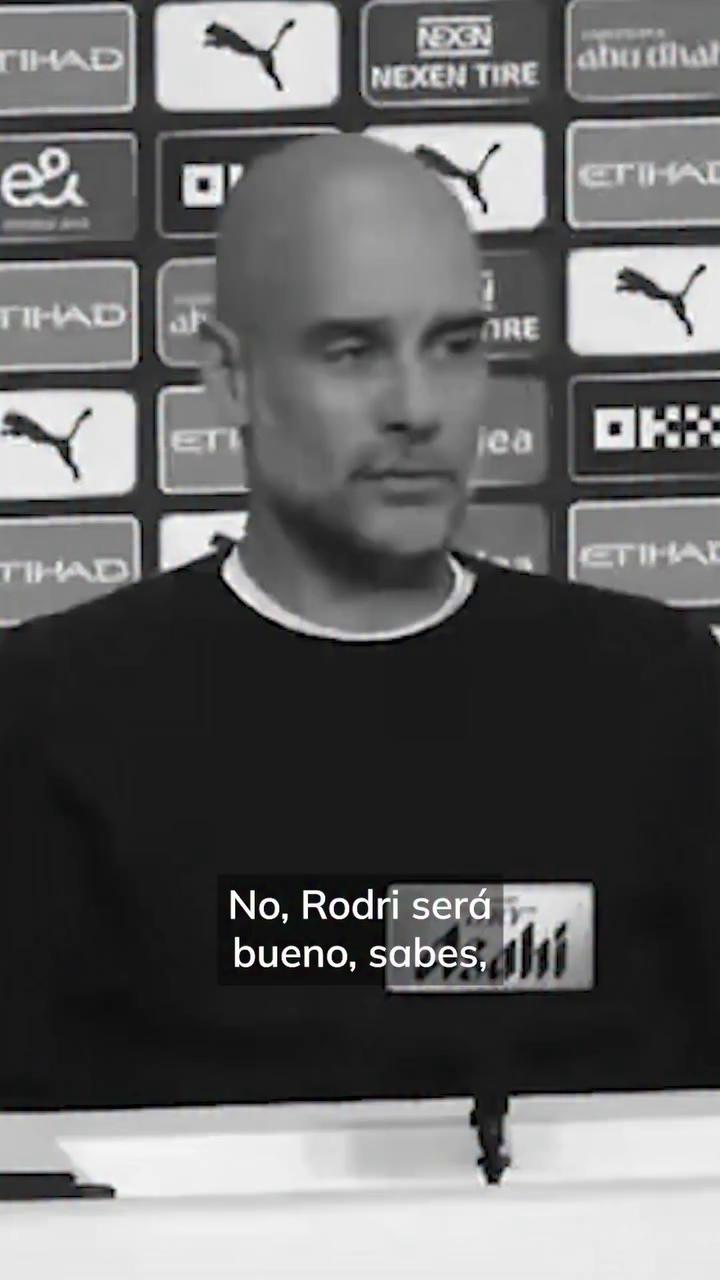 🔮😲 La premonición de Guardiola con Rodri en octubre de 2025 que se ha cumplido en el Mundial