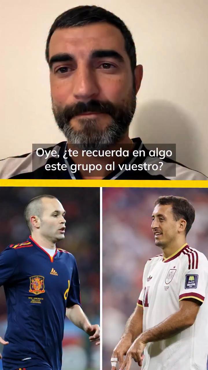 España actual recuerda a la generación dorada por su control de partidos