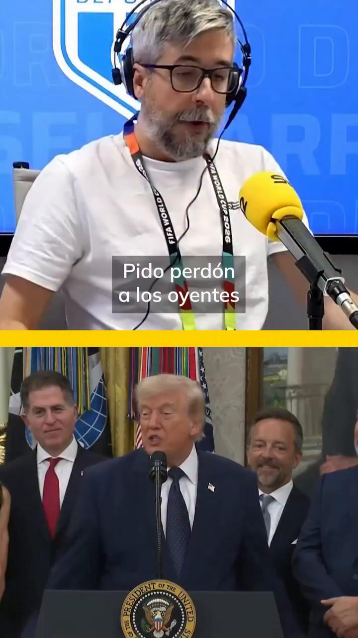 Trump confiesa que no sabía qué era una tarjeta roja en el fútbol