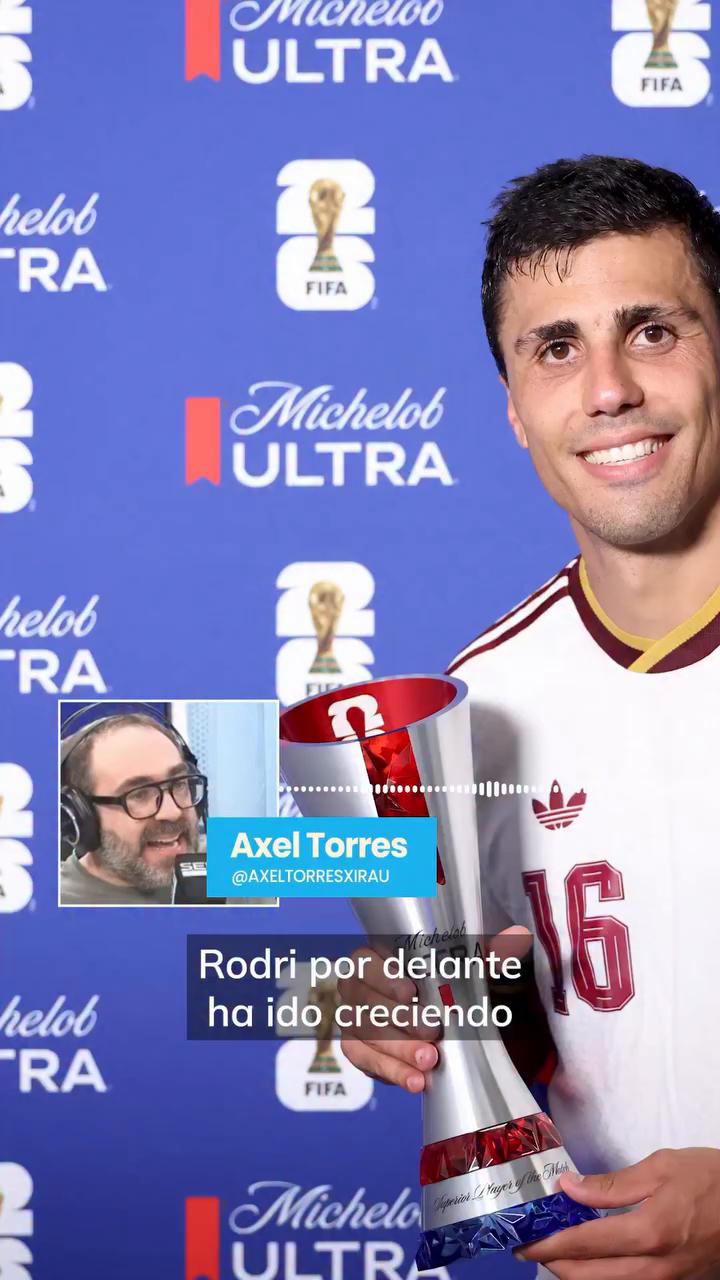 Rodri crece en el Mundial y destaca por su intuición sin balón