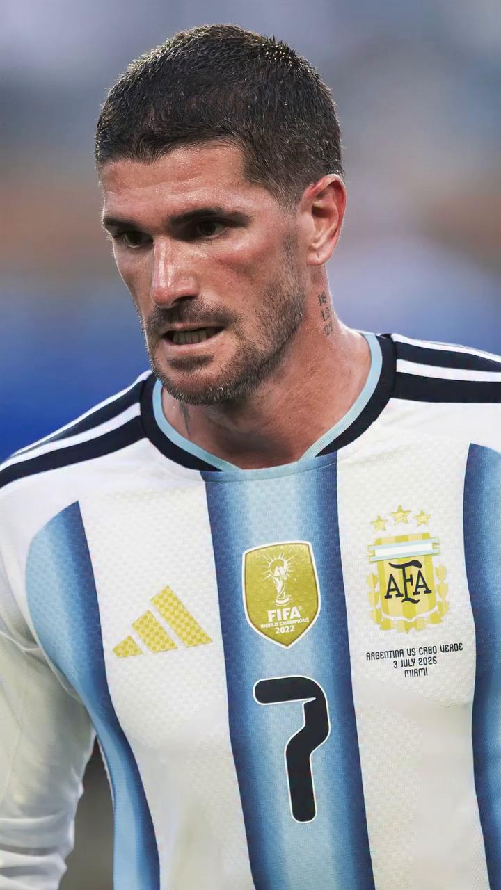 Rodrigo de Paul sueña con una final Argentina-España en el Mundial