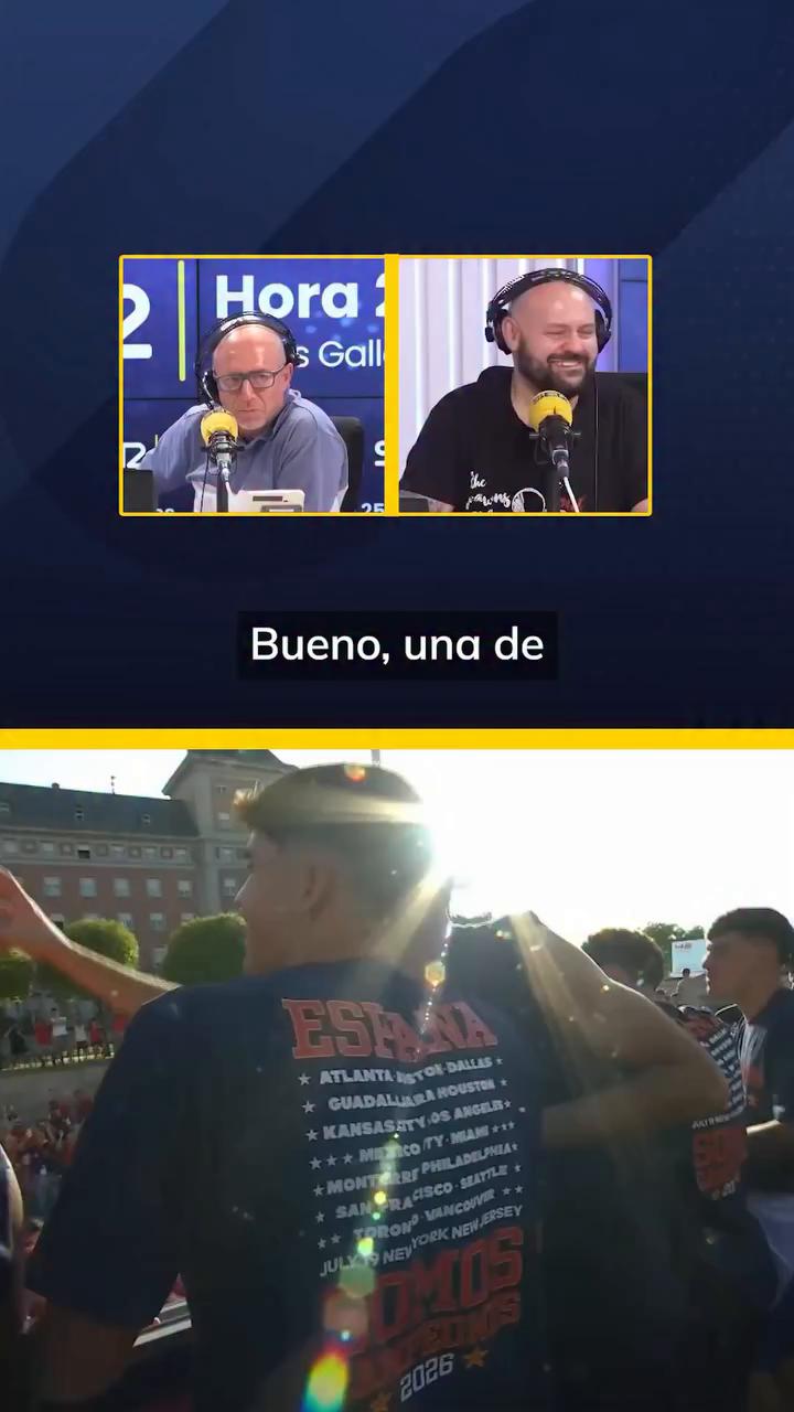 Luis de la Fuente protagoniza un cartón que hace reír a los jugadores