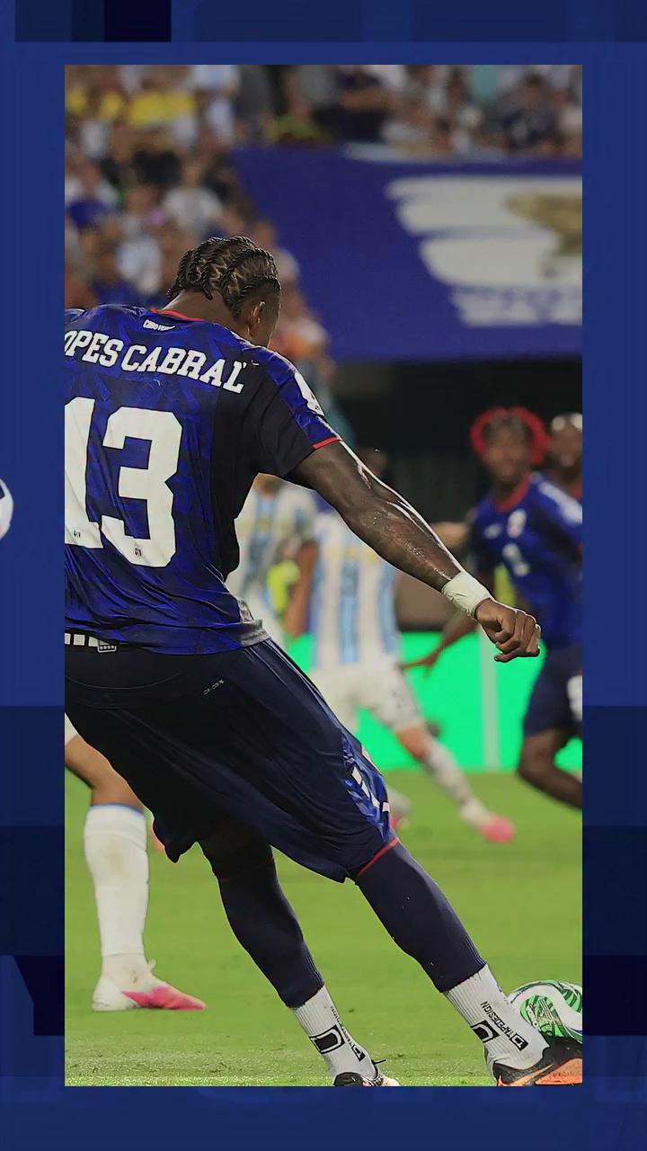López Cabral marca un golazo de rosca y empata para Cabo Verde ante Argentina