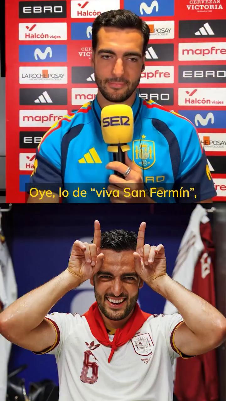 Jugador olvida pañuelo de San Fermín en el vestuario tras marcar gol