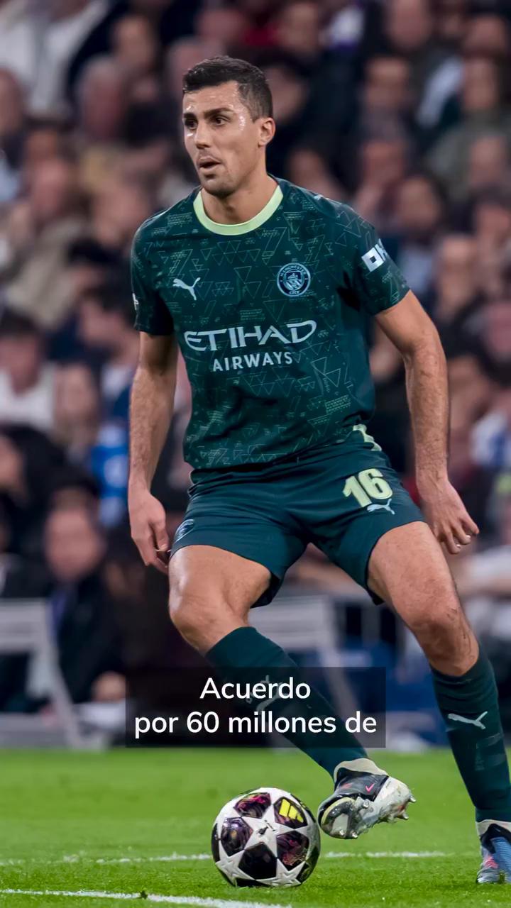 Rodri firma por el Barça: 60 millones fijos y 10 en variables