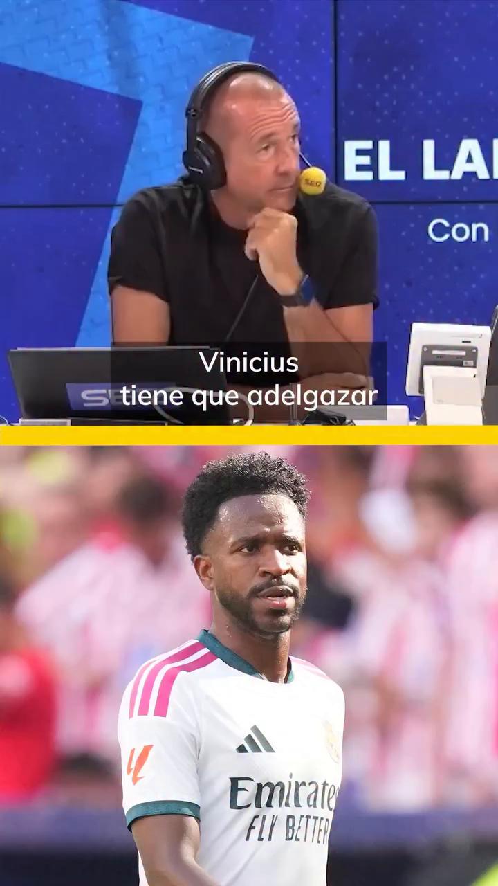 Vinicius tiene que adelgazar dos kilos o más en el club