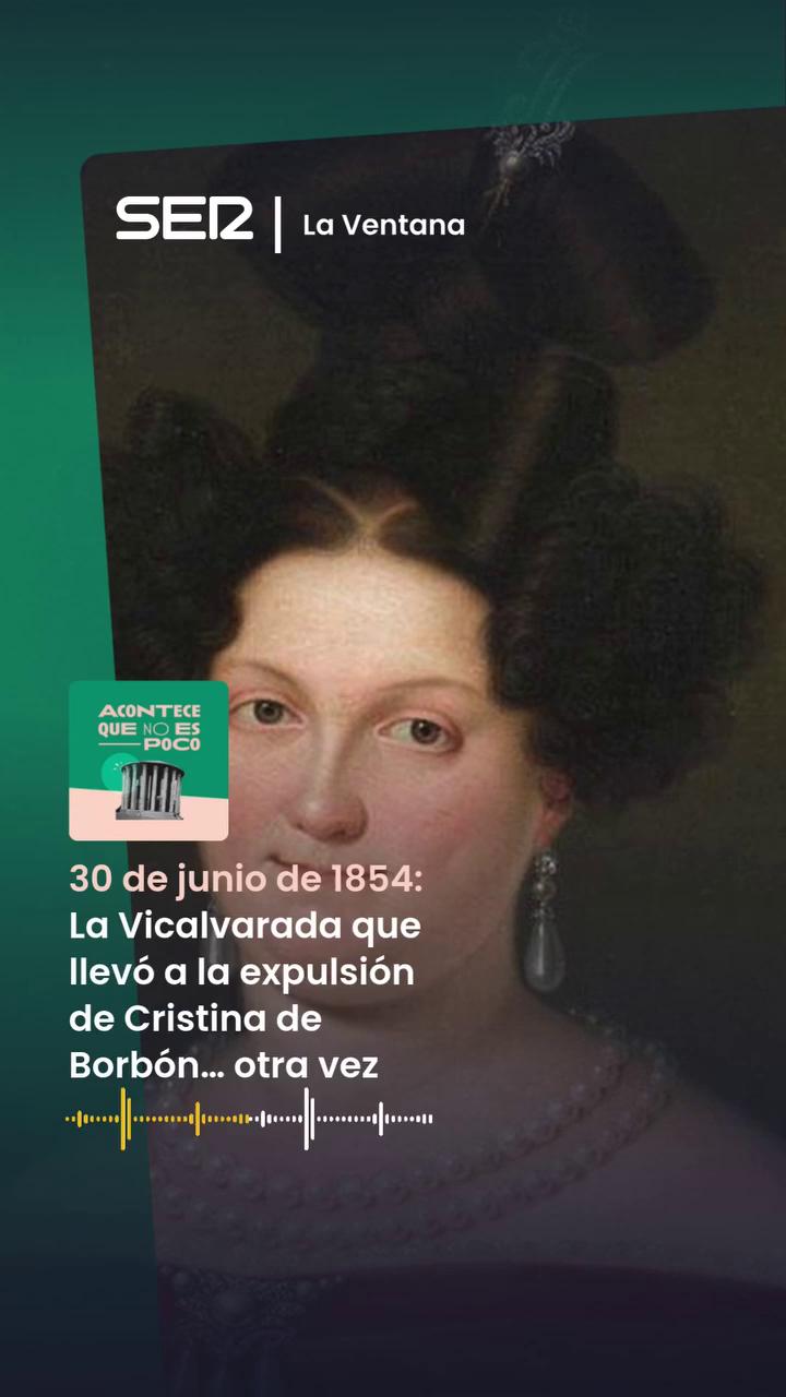 La Vicalvarada expulsa a María Cristina y da paso al bienio progresista
