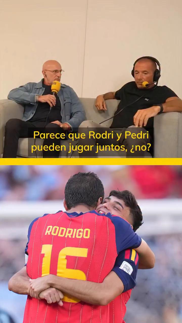 Rodri y Pedri pueden jugar juntos: el debate sobre la base se zanja