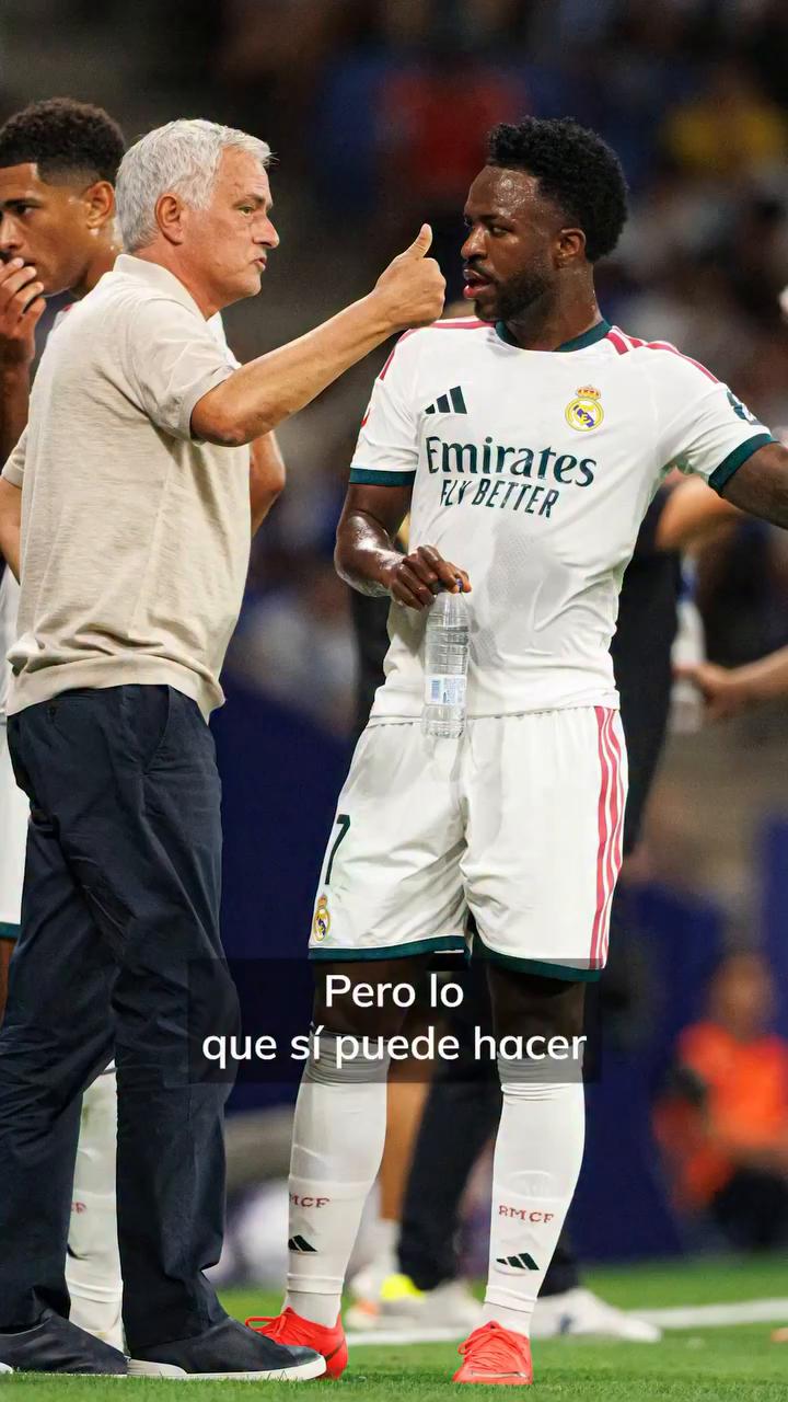 Mourinho busca educar a Vinicius para evitar que pierda rendimiento en el Real Madrid
