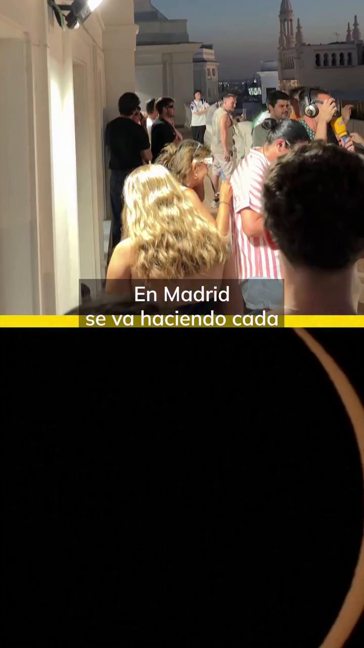 Madrid vive el eclipse parcial con emoción desde la terraza de la SER