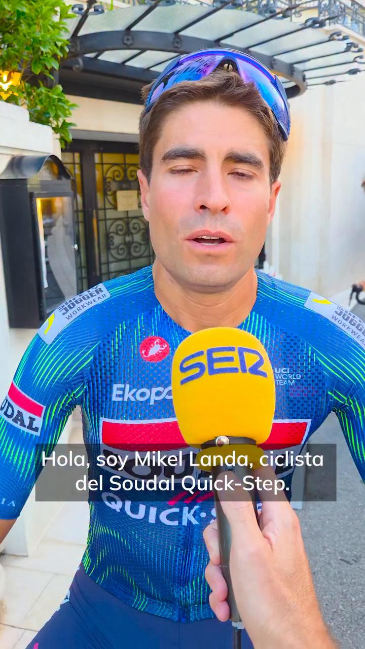 Miguel Anda del Southall Quickstep se enfrenta a un quiz sobre la Vuelta