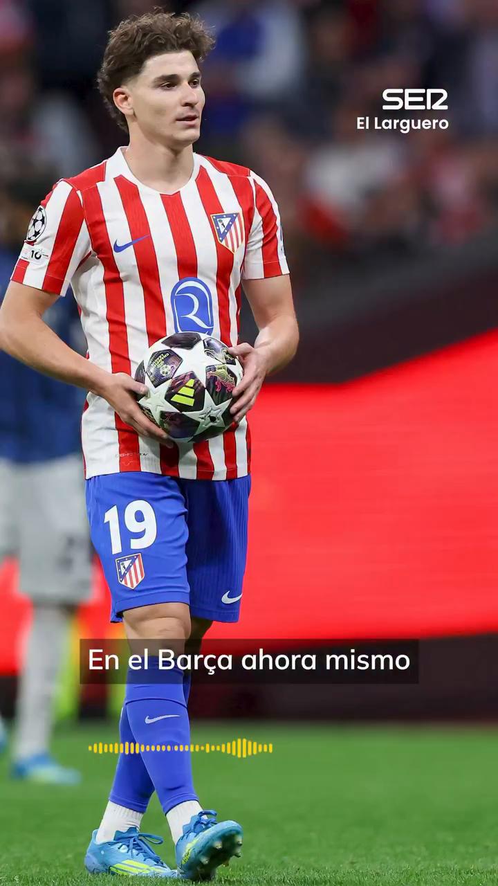 Atlético de Madrid cierra la puerta al Barça: no venderá a Julián Álvarez