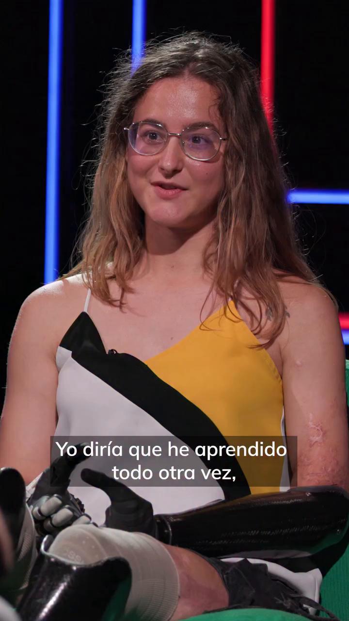 Reaprendí a caminar, comer y ducharme sola tras perder las extremidades