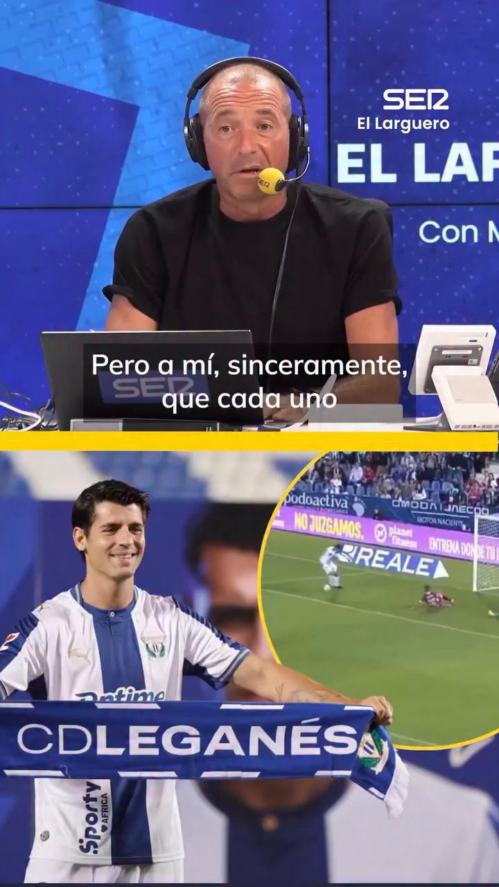 Morata recibe pitos tras solo 255 minutos con el Leganés: 'Es sorprendente'