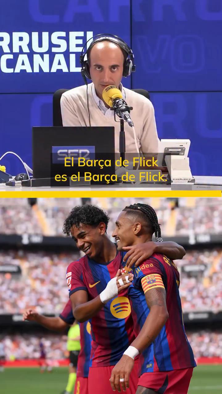 El Barça de Flick marca distancias con 17 goles en cuatro jornadas