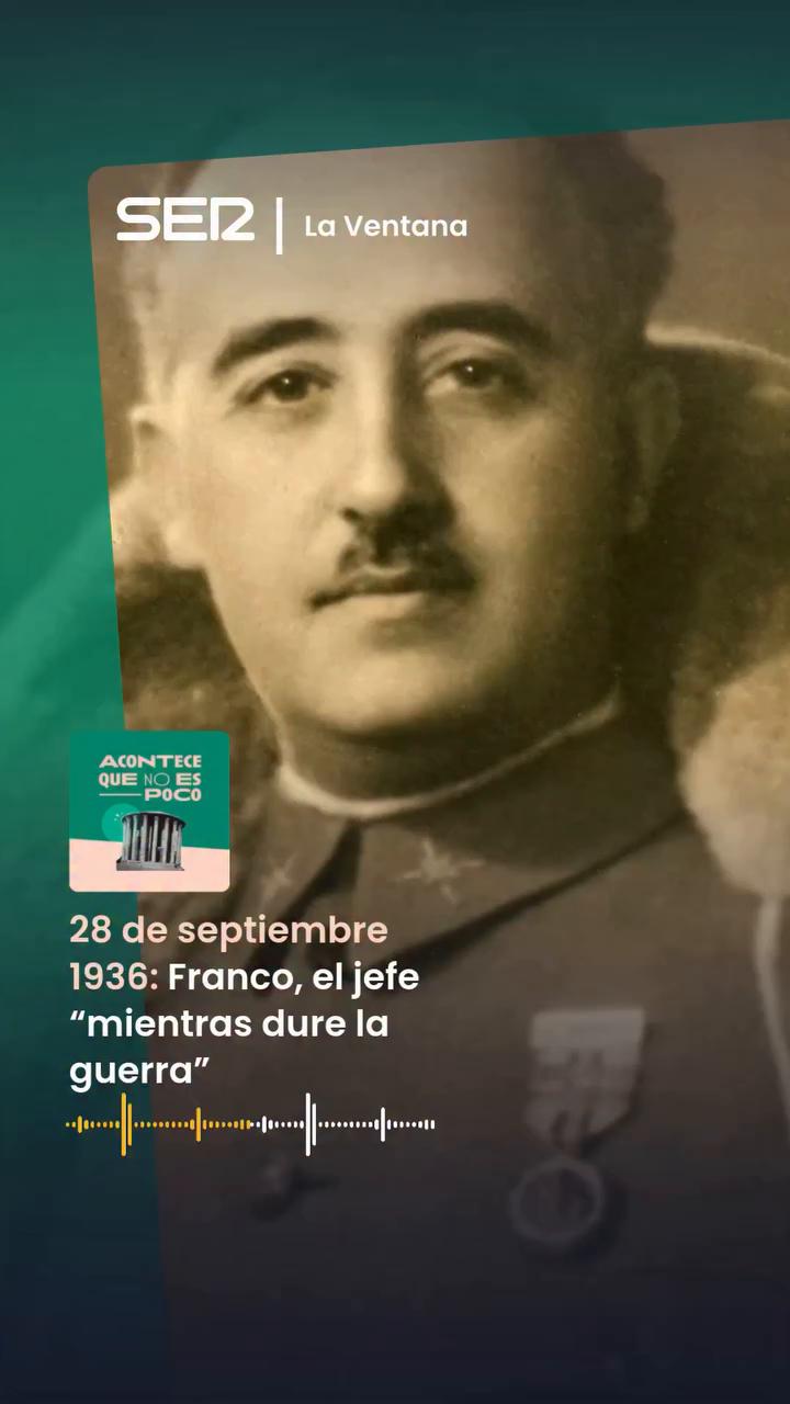 Franco se proclamó dictador en 1936 tras un golpe dentro del golpe