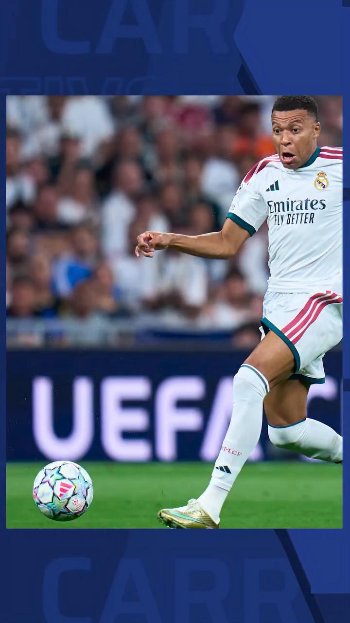 Mbappé abre el marcador en el Bernabéu con un gol al Inter de Milán